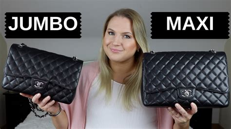 chanel maxi vs jumbo